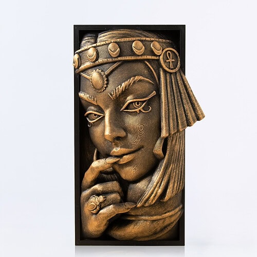 Držalo za knjige, book nook, Kleopatra, glorious gold Držalo za knjige, book nook, Kleopatra, glorious gold