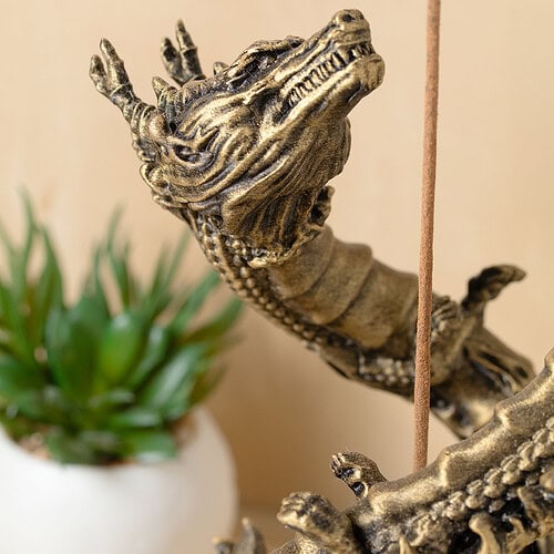 Podstavek za dišeče palčke - zmaja